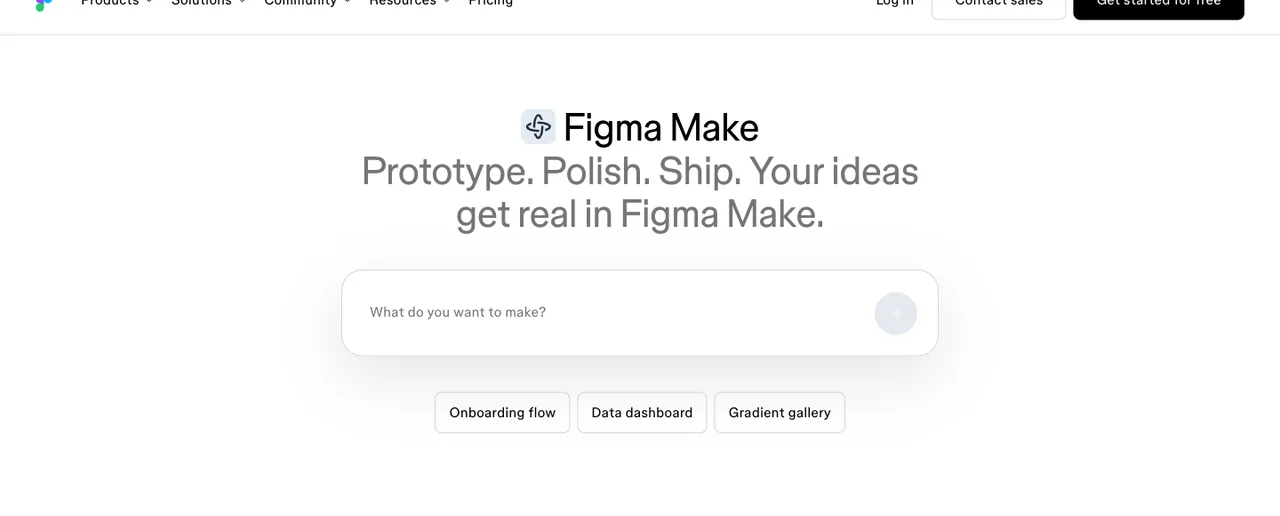 Figma Make —— 在 Figma 生态内的提示词转应用
